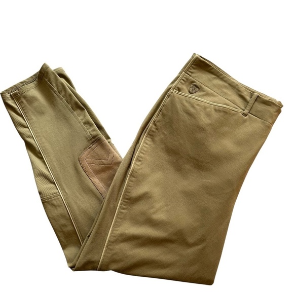 Ariat All Circuit Breeches Women's 36L  Tan Horse riding pants barn equestrian - Picture 15 of 16